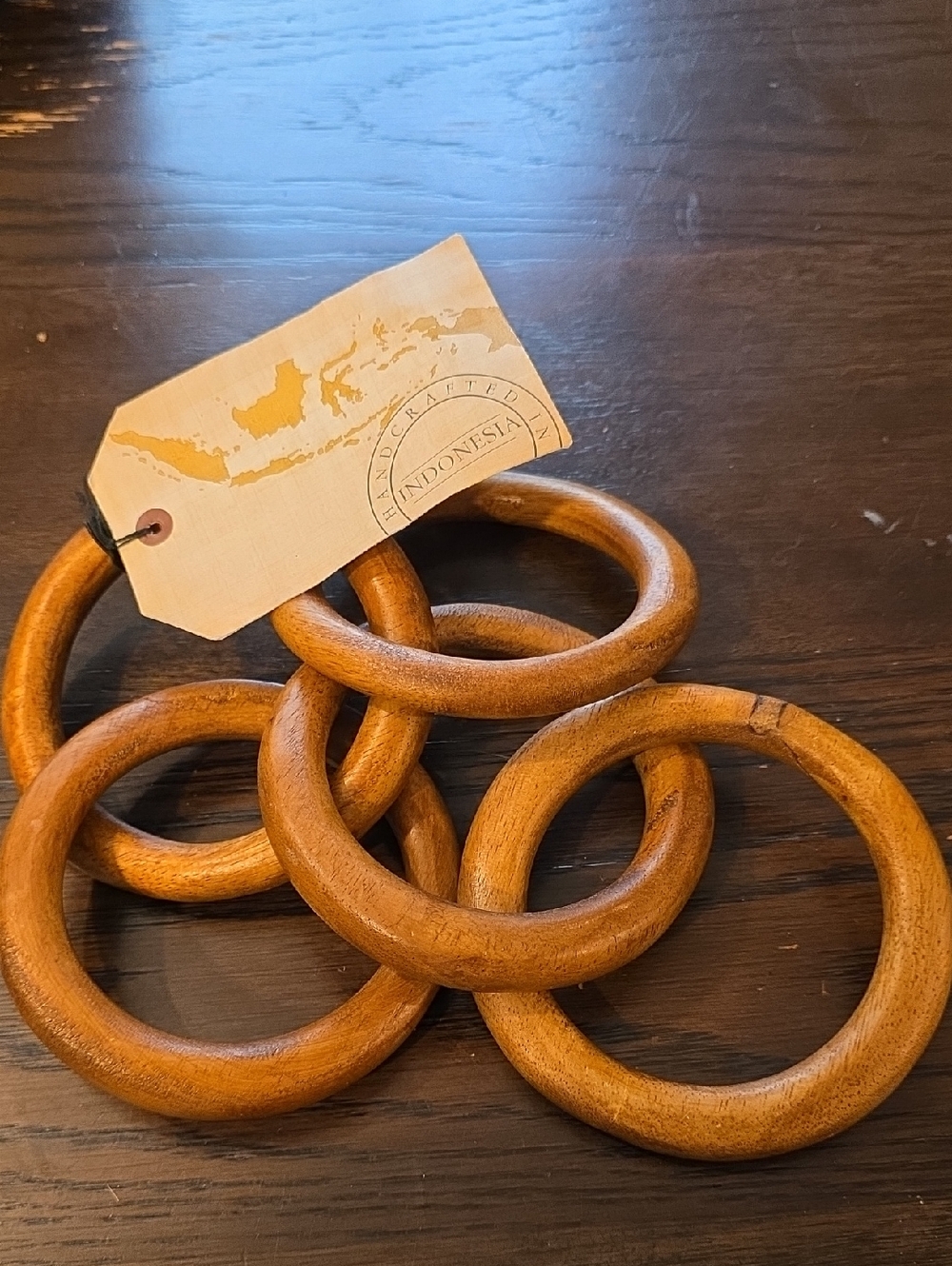 Wooden Ring Decor